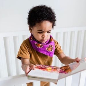 COTTON KERCHIEF BIBS Tiger